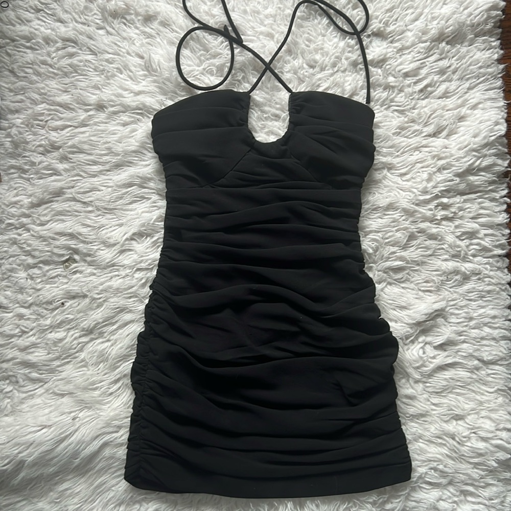 Zara black dress